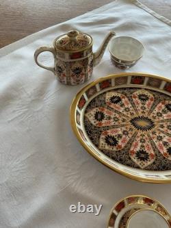 Royal Crown Derby Miniature Tea Set