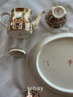 Royal Crown Derby Miniature Tea Set