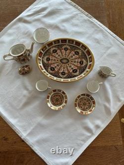 Royal Crown Derby Miniature Tea Set