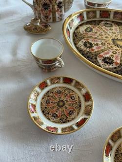 Royal Crown Derby Miniature Tea Set