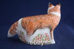 Royal Crown Derby Mother Fox Paperweight Brand New / Boxed