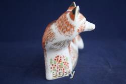 Royal Crown Derby Mother Fox Paperweight Brand New / Boxed