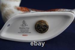 Royal Crown Derby Mother Fox Paperweight Brand New / Boxed