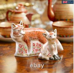 Royal Crown Derby Mother Fox Paperweight Brand New Boxed 1st Quality