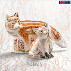 Royal Crown Derby Mother Fox Paperweight Brand New Boxed 1st Quality