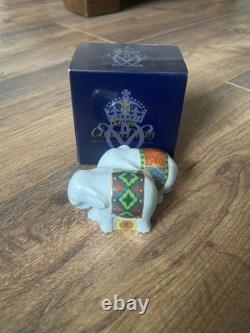 Royal Crown Derby NOAHS ARK two by two ELEPHANTS in original box