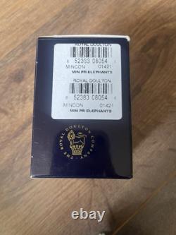 Royal Crown Derby NOAHS ARK two by two ELEPHANTS in original box