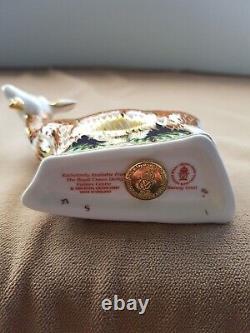 Royal Crown Derby Nanny Goat Paperweight, RCD Visitor Centre Exclusive, Perfect
