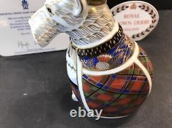 Royal Crown Derby National Dogs Scottish Terrier Ltd Ed Boxed And Certificate