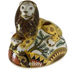 Royal Crown Derby Nemean Lion Paperweight