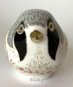 Royal Crown Derby New 1st Quality Boxed Paperweight'Bearded Tit