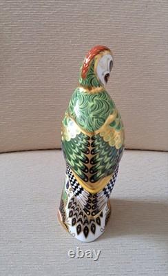 Royal Crown Derby Newstead Woodpecker. GLORIOUS! Ltd Edition. Box. Gold Stopper