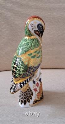 Royal Crown Derby Newstead Woodpecker. GLORIOUS! Ltd Edition. Box. Gold Stopper