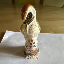 Royal Crown Derby'Newstead Woodpecker' Paperweight Exclusive Ltd. Ed 1st Quality