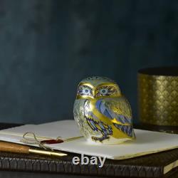 Royal Crown Derby Nightingale Owl New