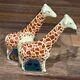 Royal Crown Derby Noah's Ark Treasures Of Childhood Series Mini Pair Of Giraffes