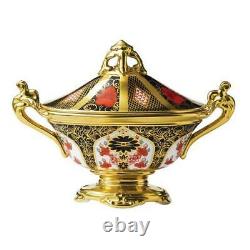 Royal Crown Derby OLD IMARI 1128 Covered Urn New in Box SGB60650