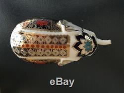 Royal Crown Derby OLD IMARI 1128 ELEPHANT Paperweight
