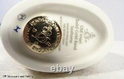 Royal Crown Derby OLD IMARI SOLID GOLD BAND SEAHORSE paperweight