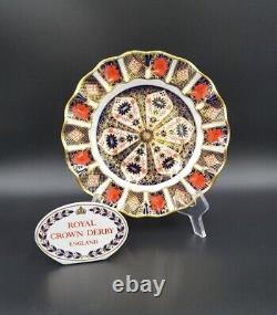 Royal Crown Derby OLD IMARI Sheffield Dessert Plate MINT NEW