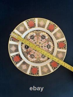 Royal Crown Derby Old Imari 1128 21 cm Salad Plate c. 1990