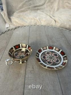 Royal Crown Derby Old Imari 1128 Elizabeth Cup & Saucer