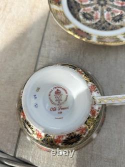 Royal Crown Derby Old Imari 1128 Elizabeth Cup & Saucer