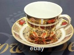 Royal Crown Derby Old Imari 1128 Minature 7 Pce Tea Set Unused Boxed