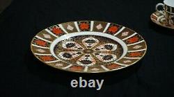 Royal Crown Derby Old Imari 1128 Service For 6, 30 Pcs Mint Condition