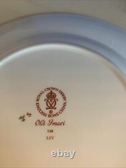 Royal Crown Derby Old Imari 8inch Plate & Coffee Cup & Saucer RRP £655