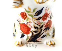 Royal Crown Derby Old Imari Beaver Paperweight 1st Quality Boxed