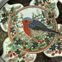 Royal Crown Derby Old Imari Christmas Plate 1993 Original Box & Certificate