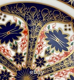 Royal Crown Derby Old Imari Dinner Plate 1128English Gold Gilt Fine Porcelain
