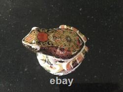 Royal Crown Derby'Old Imari Frog' Paperweight Ltd Edn