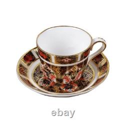 Royal Crown Derby Old Imari Miniature Giftware Tea Cup & Saucer