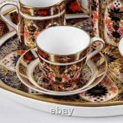 Royal Crown Derby Old Imari Miniature Giftware Tea Cup & Saucer