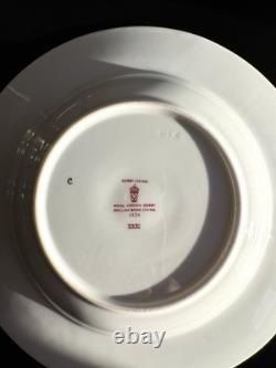 Royal Crown Derby Old Imari Pattern 1128 Rimmed Soup Bowl