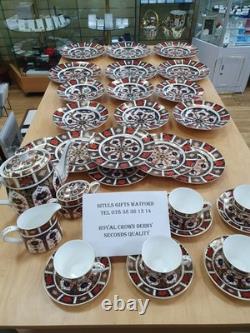 Royal Crown Derby Old Imari SECONDS 2nd Quality 10 Dinner Plate qty x 1