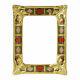 Royal Crown Derby Old Imari Solid Gold Band 5x7 Picture Frame 2nd Quality