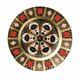 Royal Crown Derby Old Imari Solid Gold Band Dinner Plate 2nd Quality