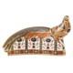Royal Crown Derby Old Imari Solid Gold Band Golden Pheasant Paperweight Limite
