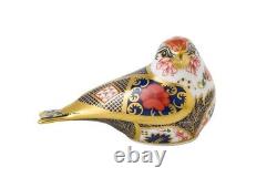 Royal Crown Derby Old Imari Solid Gold Band Goldfinch 1st Quality