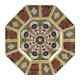 Royal Crown Derby Old Imari Solid Gold Band Octagonal Plate 9 1st Quality