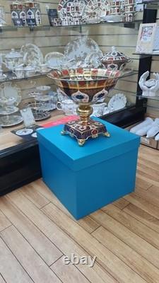 Royal Crown Derby Old Imari Solid Gold Band Prestige Bowl 1st QUALITY IN STOCK