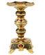 Royal Crown Derby Old Imari Solid Gold Band Prestige Candlestick 30cm High