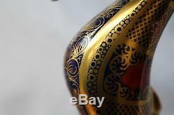 Royal Crown Derby Old Imari Solid Gold Band Seahorse Paperweight New / Boxed