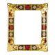 Royal Crown Derby Old Imari Solid Gold Band Small Photo Frame For 5 X 7 Photo
