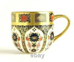Royal Crown Derby Old Imari Solid Gold Band Urban Mug (boxed) New 1st Quality