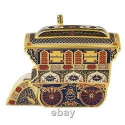Royal Crown Derby Old Imari Solid Gold Band Vardo Wagon (Pre-Order) COLLECTION