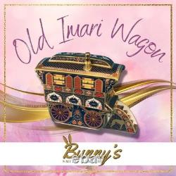Royal Crown Derby Old Imari Solid Gold Vardo Gypsy Wagon paperweight 1st Quality